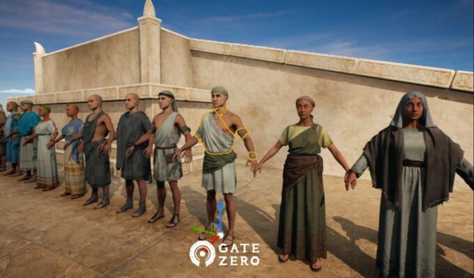 Crowd Characters, Gate Zero